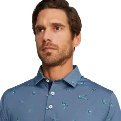 Discount PUMA Men's MATTR Micro Golf Polo Shirt Men's Polo Shirts
