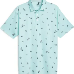 Discount PUMA Men's MATTR Micro Golf Polo Shirt Men's Polo Shirts