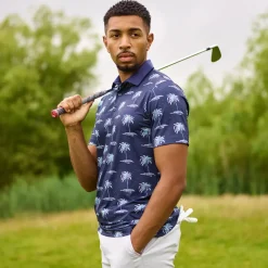 Sale PUMA Men's MATTR Mirage Golf Polo Shirt Men's Polo Shirts