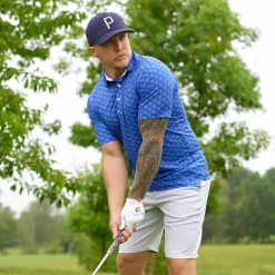 Online PUMA Men's MATTR Palms Golf Polo Shirt Men's Polo Shirts