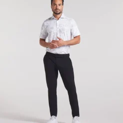 Online PUMA Men's MATTR Rose Print Golf Polo Shirt Men's Polo Shirts|Season Ready Collection