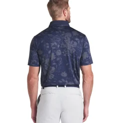 Discount PUMA Men's MATTR Rose Print Golf Polo Shirt Men's Polo Shirts|Season Ready Collection