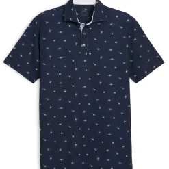 Discount PUMA Men's MATTR Skulls Golf Polo Shirt Men's Polo Shirts