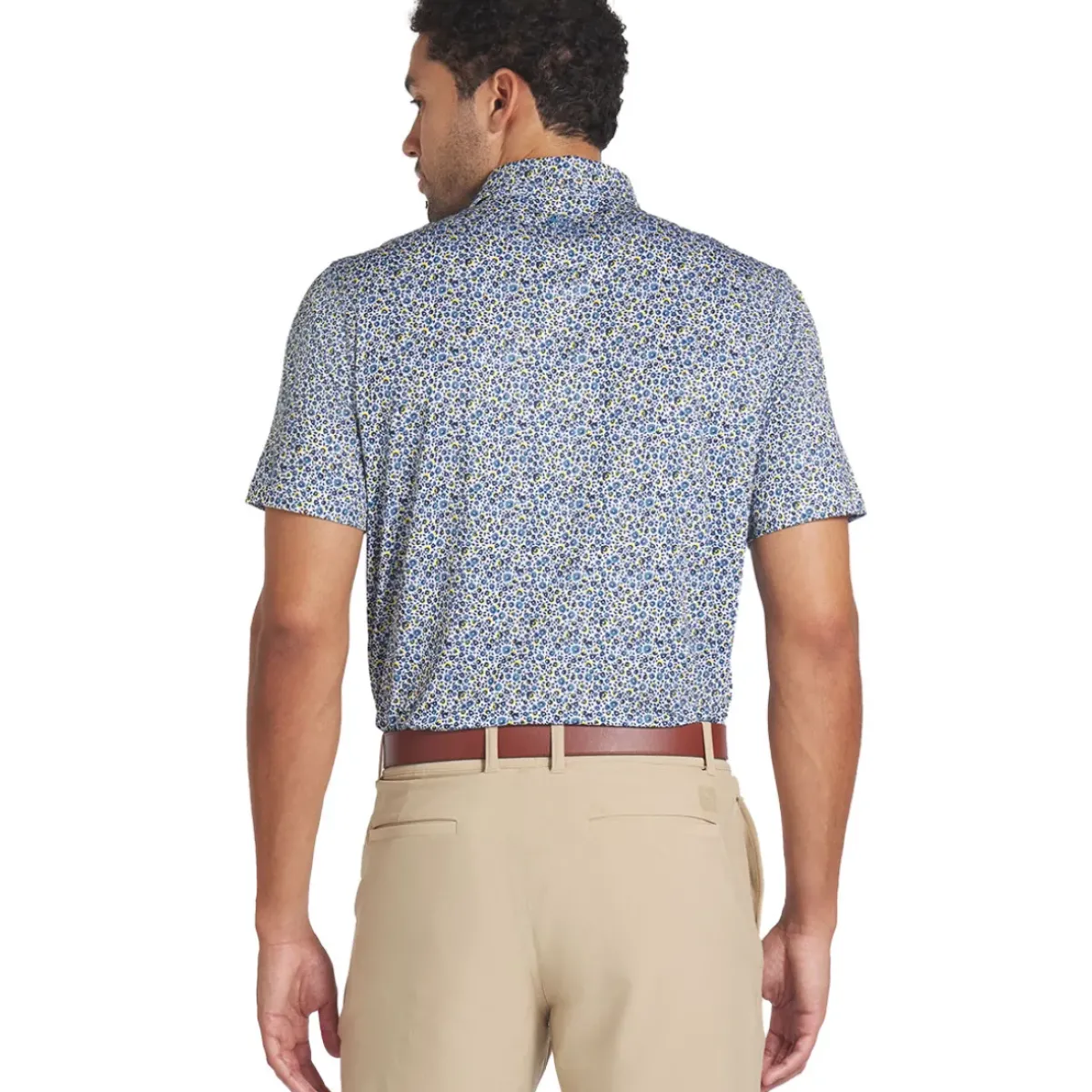 Online PUMA Men's MATTR Soto Print Golf Polo Shirt Men's Polo Shirts