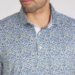 Outlet PUMA Men's MATTR Soto Print Golf Polo Shirt Men's Polo Shirts