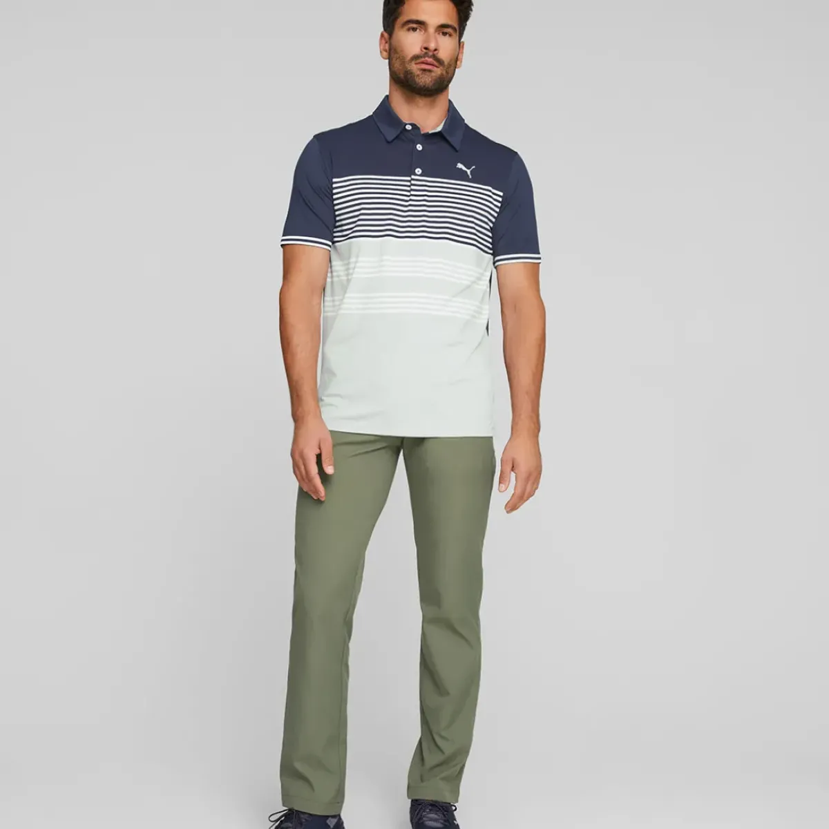 Hot PUMA Men's MATTR Track Golf Polo Shirt Men's Polo Shirts