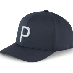 New PUMA Men's P Snapback Golf Cap Men's Caps & Hats