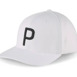 New PUMA Men's P Snapback Golf Cap Men's Caps & Hats