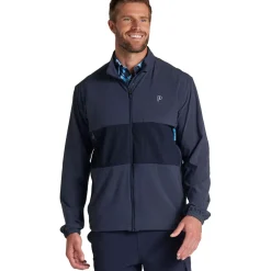 PUMA Men's Palm Tree Crew Golf Jacket Men's Sweaters|Men's Jackets