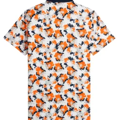 PUMA Men's Pique Borrego Print Golf Polo Shirt Men's Polo Shirts