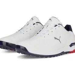 New PUMA Men's PROADAPT ALPHACAT Leather Waterproof Spikeless Golf Shoes Men's Waterproof Golf Shoes|Men's Spikeless Golf Shoes