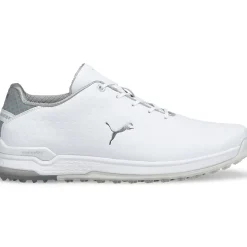 Hot PUMA Men's PROADAPT ALPHACAT Leather Waterproof Spikeless Golf Shoes Men's Spikeless Golf Shoes|Men's Waterproof Golf Shoes
