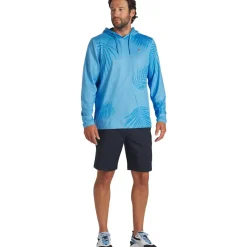PUMA Men's PTC Palm Print Golf Hoodie Men's Hoodies|Men's Sweaters
