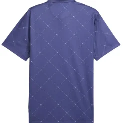 Sale PUMA Men's Pure 2.0 Argyle Print Golf Polo Shirt Men's Polo Shirts|Season Ready Collection