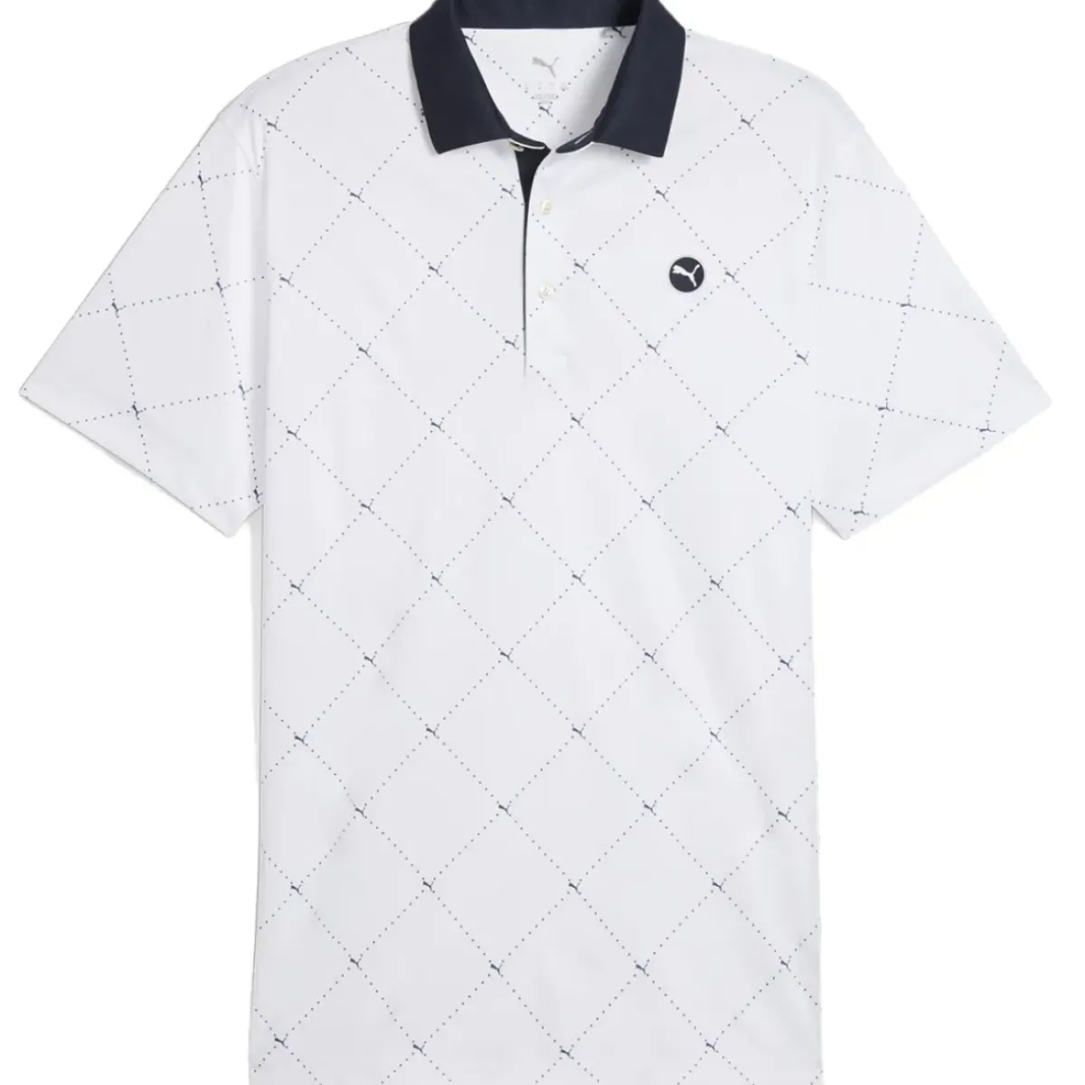Sale PUMA Men's Pure 2.0 Argyle Print Golf Polo Shirt Men's Polo Shirts|Season Ready Collection