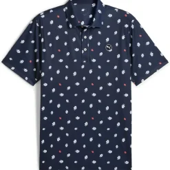 PUMA Men's Pure 2.0 Birdies Golf Polo Shirt Men's Polo Shirts|Season Ready Collection