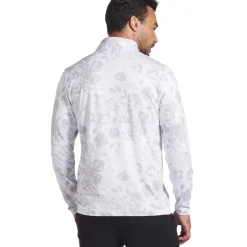 Discount PUMA Men's Pure 2.0 Rose Quarter Zip Golf Mid Layer Men's Sweaters|Men's Midlayers