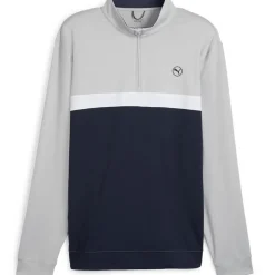 Online PUMA Men's Pure Colorblock Quarter Zip Golf Midlayer Men's Sweaters|Men's Midlayers