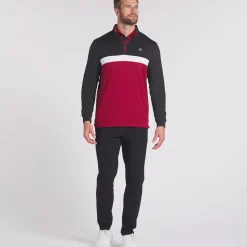 Outlet PUMA Men's Pure Colorblock Quarter Zip Golf Midlayer Men's Sweaters|Men's Midlayers