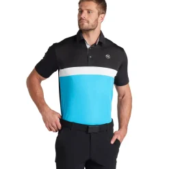 Clearance PUMA Men's Pure Colourblock Golf Polo Shirt Men's Polo Shirts