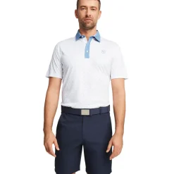 Best PUMA Men's Pure Geo Golf Polo Shirt Men's Polo Shirts