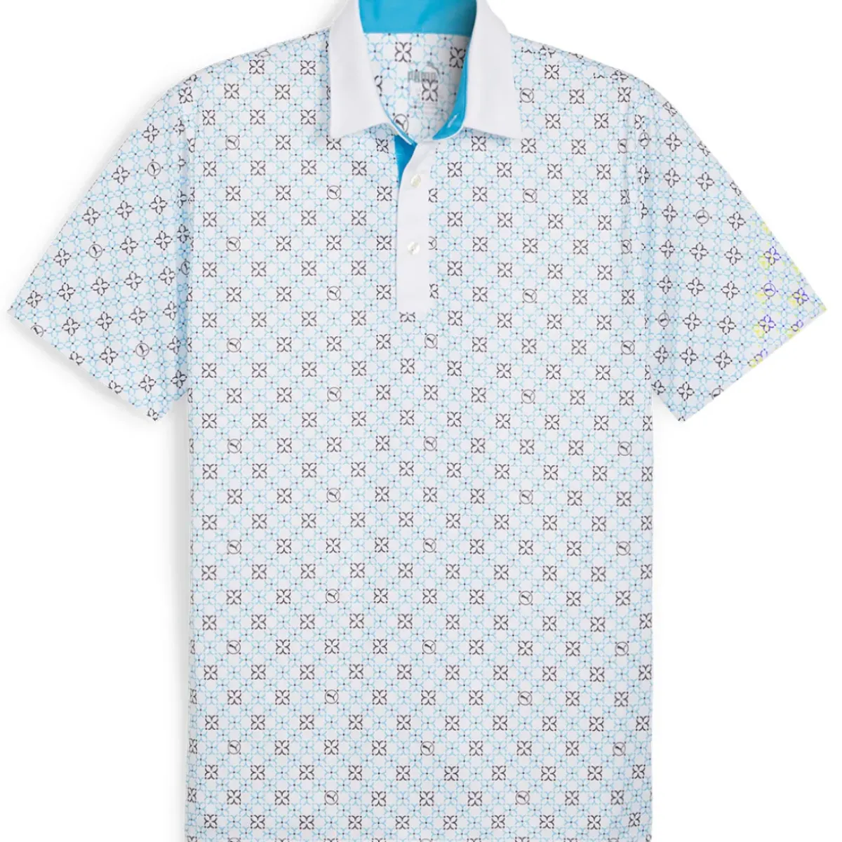 Sale PUMA Men's Pure Monogram Golf Polo Shirt Men's Polo Shirts