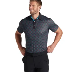 Sale PUMA Men's Pure Monogram Golf Polo Shirt Men's Polo Shirts