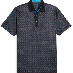 Sale PUMA Men's Pure Monogram Golf Polo Shirt Men's Polo Shirts