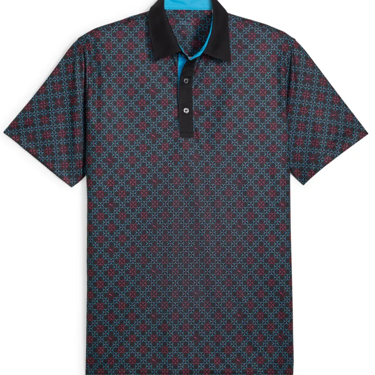 Sale PUMA Men's Pure Monogram Golf Polo Shirt Men's Polo Shirts