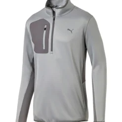 PUMA Men's Tech Half Zip Golf Jacket Men's Sweaters|Men's Jackets