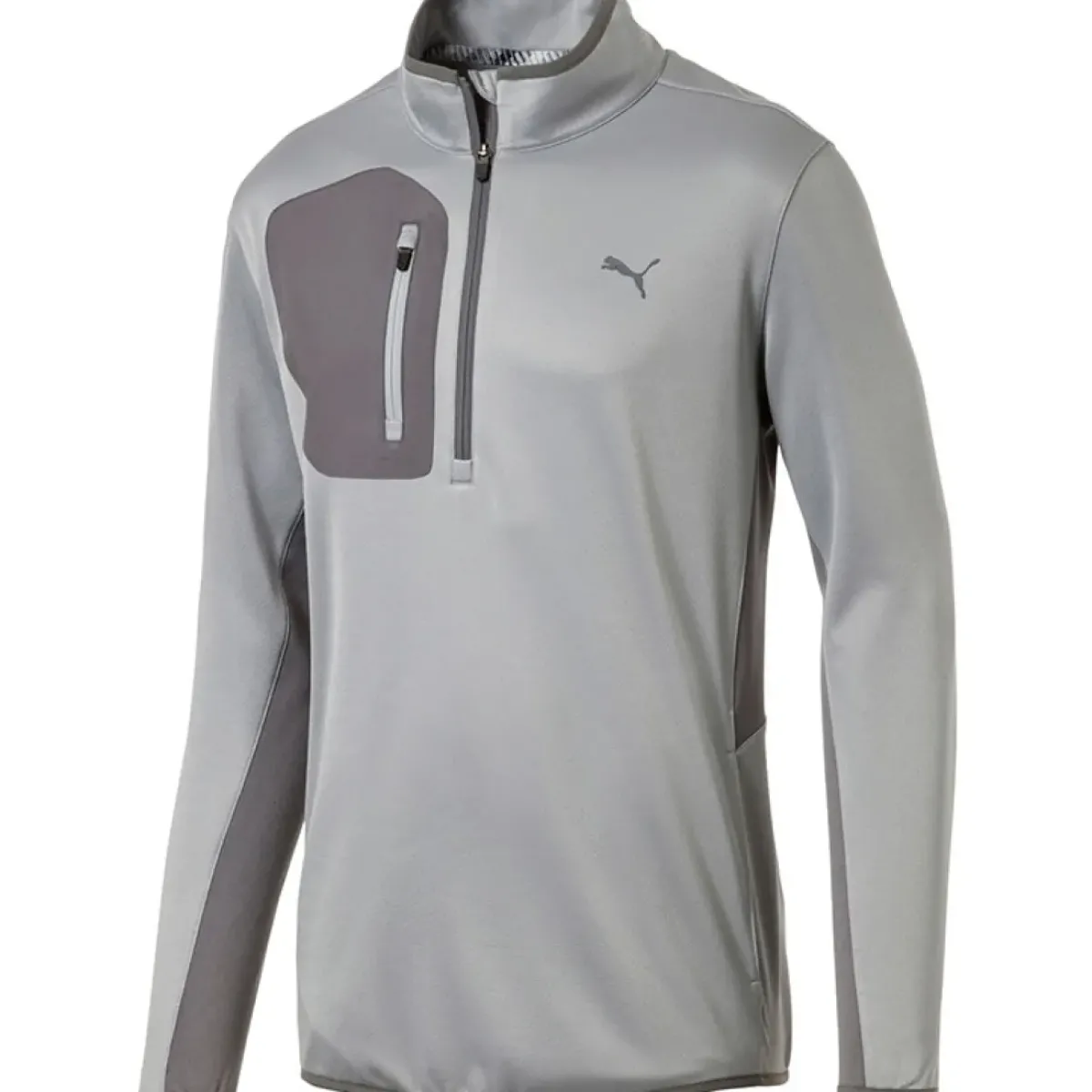 PUMA Men's Tech Half Zip Golf Jacket Men's Sweaters|Men's Jackets