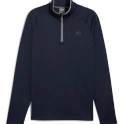 Online PUMA Men's Waffle Fleece Quarter Zip Golf Mid Layer Men's Sweaters|Men's Midlayers