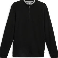 Discount PUMA Men's Windblock Half Zip Golf Midlayer Men's Sweaters|Men's Midlayers