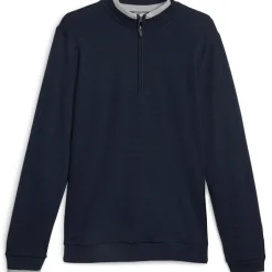 Discount PUMA Men's Windblock Half Zip Golf Midlayer Men's Sweaters|Men's Midlayers