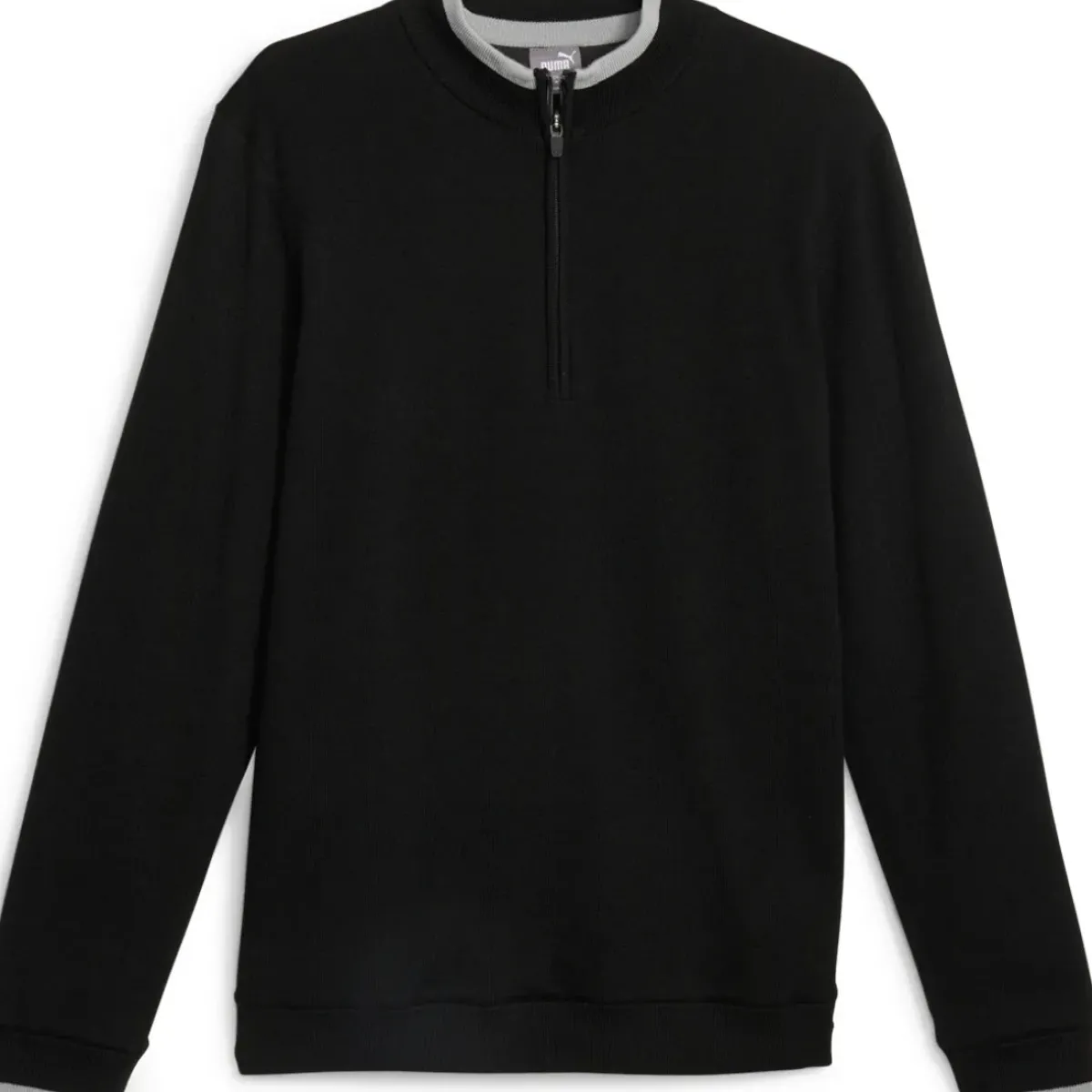 Clearance PUMA Men's Windblock Half Zip Golf Midlayer Men's Sweaters|Men's Midlayers