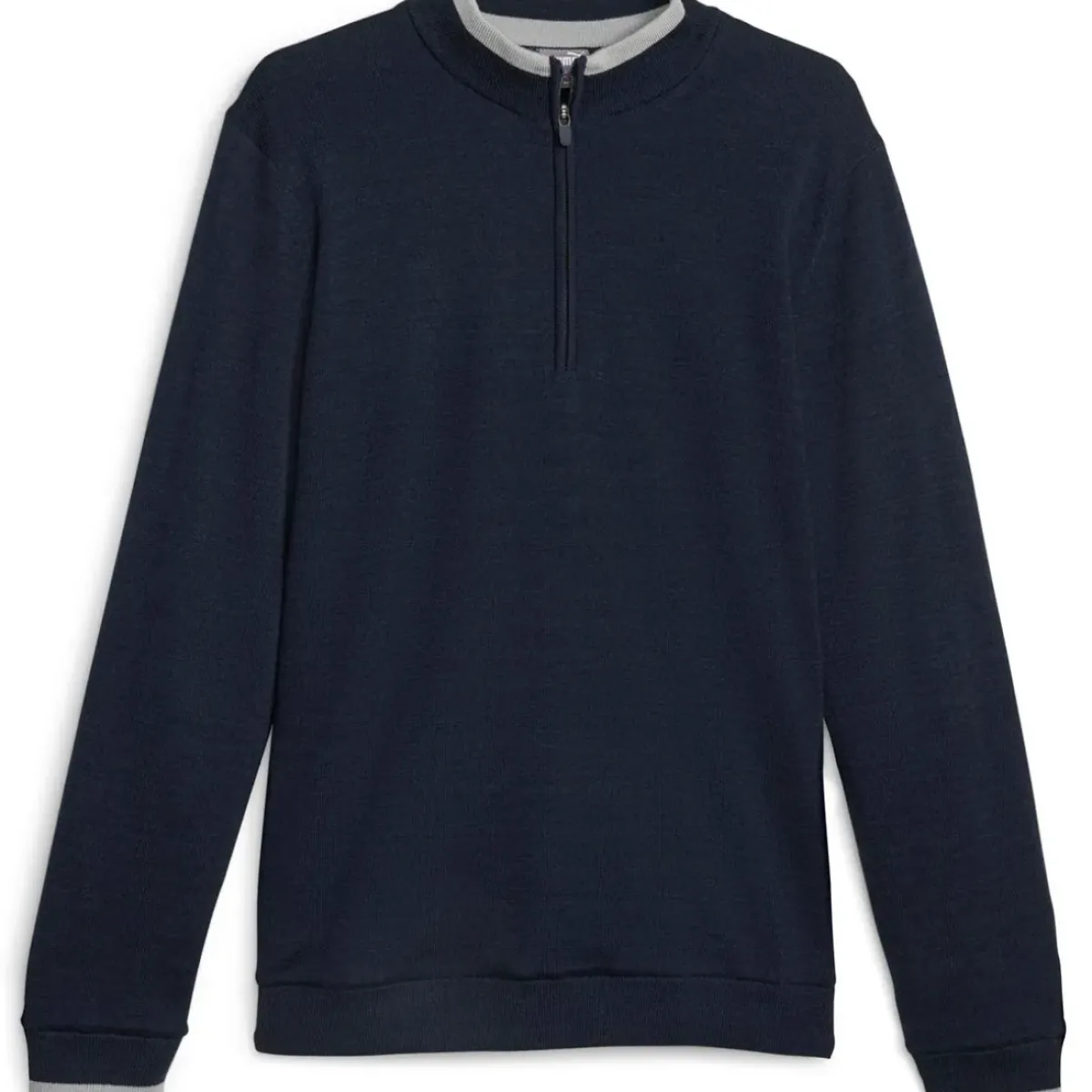 Clearance PUMA Men's Windblock Half Zip Golf Midlayer Men's Sweaters|Men's Midlayers