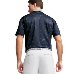 New PUMA Men's X Arnold Palmer Geo Golf Polo Shirt Men's Polo Shirts