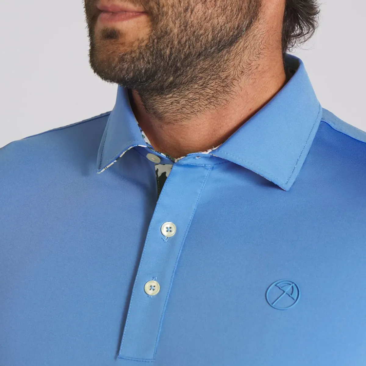 PUMA Men's x Arnold Palmer Floral Trim Golf Polo Shirt Men's Polo Shirts