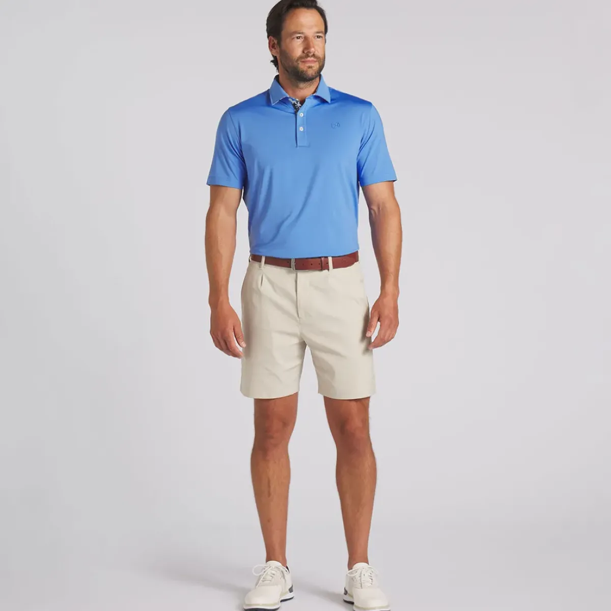 PUMA Men's x Arnold Palmer Floral Trim Golf Polo Shirt Men's Polo Shirts