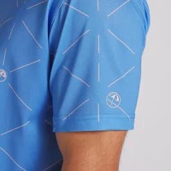 New PUMA Men's X Arnold Palmer Geo Golf Polo Shirt Men's Polo Shirts