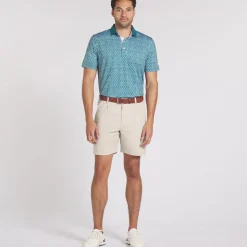 PUMA Men's X Arnold Palmer MATTR Iced Tea Golf Polo Shirt Men's Polo Shirts