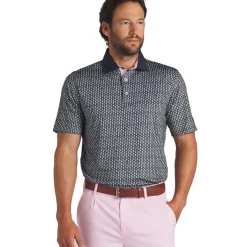 Hot PUMA Men's X Arnold Palmer MATTR Iced Tea Golf Polo Shirt Men's Polo Shirts