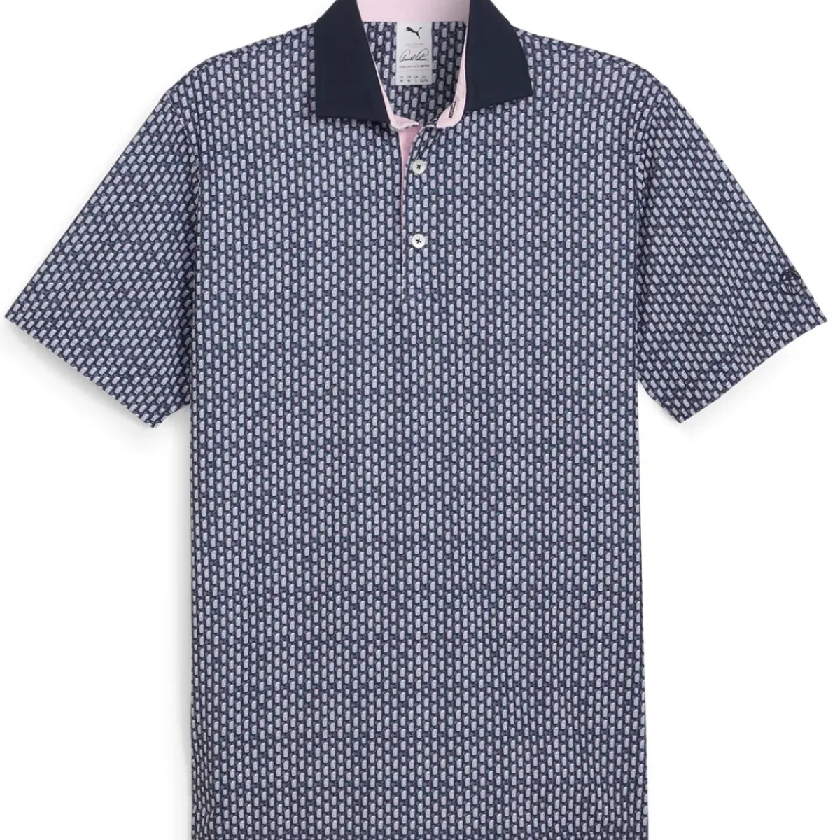 Hot PUMA Men's X Arnold Palmer MATTR Iced Tea Golf Polo Shirt Men's Polo Shirts