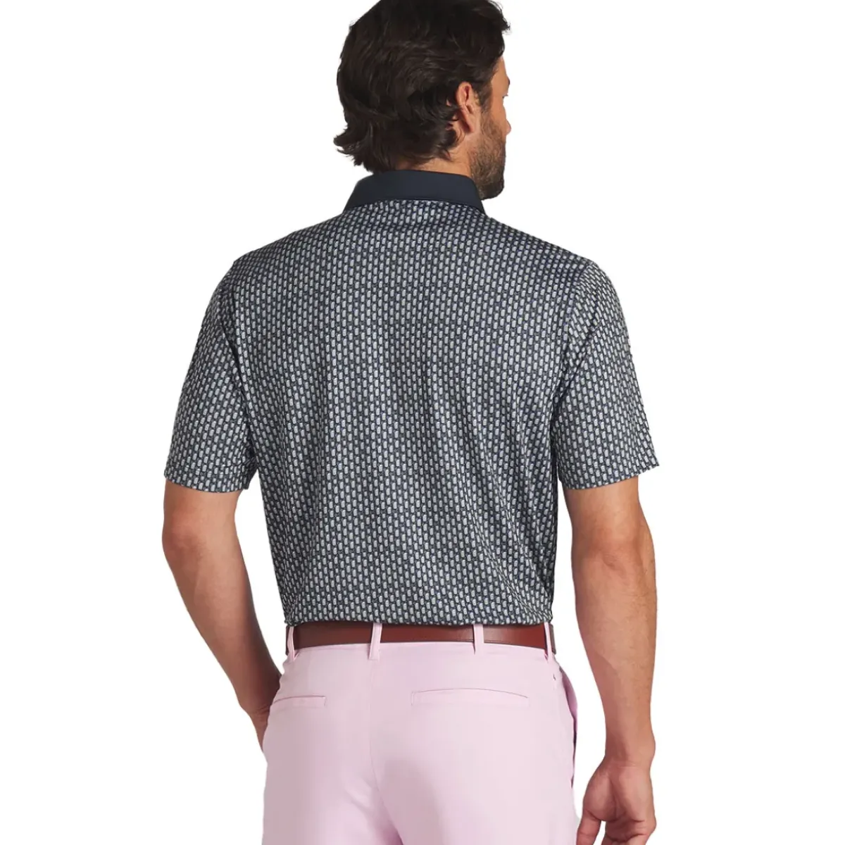 Discount PUMA Men's X Arnold Palmer MATTR Iced Tea Golf Polo Shirt Men's Polo Shirts