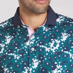 Sale PUMA Men's X Arnold Palmer Floral Golf Polo Shirt Men's Polo Shirts