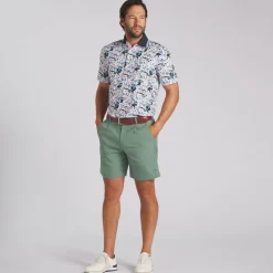 Sale PUMA Men's X Arnold Palmer Floral Golf Polo Shirt Men's Polo Shirts