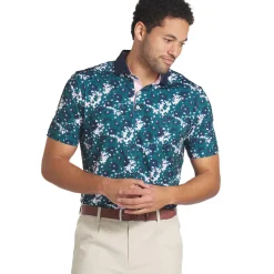 Sale PUMA Men's X Arnold Palmer Floral Golf Polo Shirt Men's Polo Shirts