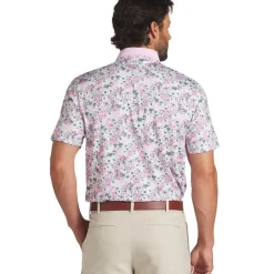 Best PUMA Men's X Arnold Palmer Floral Golf Polo Shirt Men's Polo Shirts