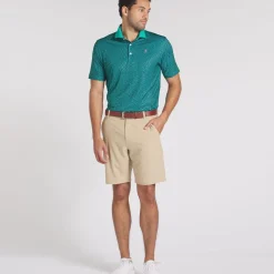 PUMA Men's X Palm Tree Crew Resort Golf Polo Shirt Men's Polo Shirts