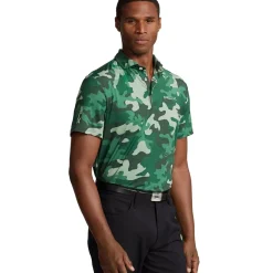 Men's Custom Slim Camo Performance Golf Polo Shirt Men's Polo Shirts
